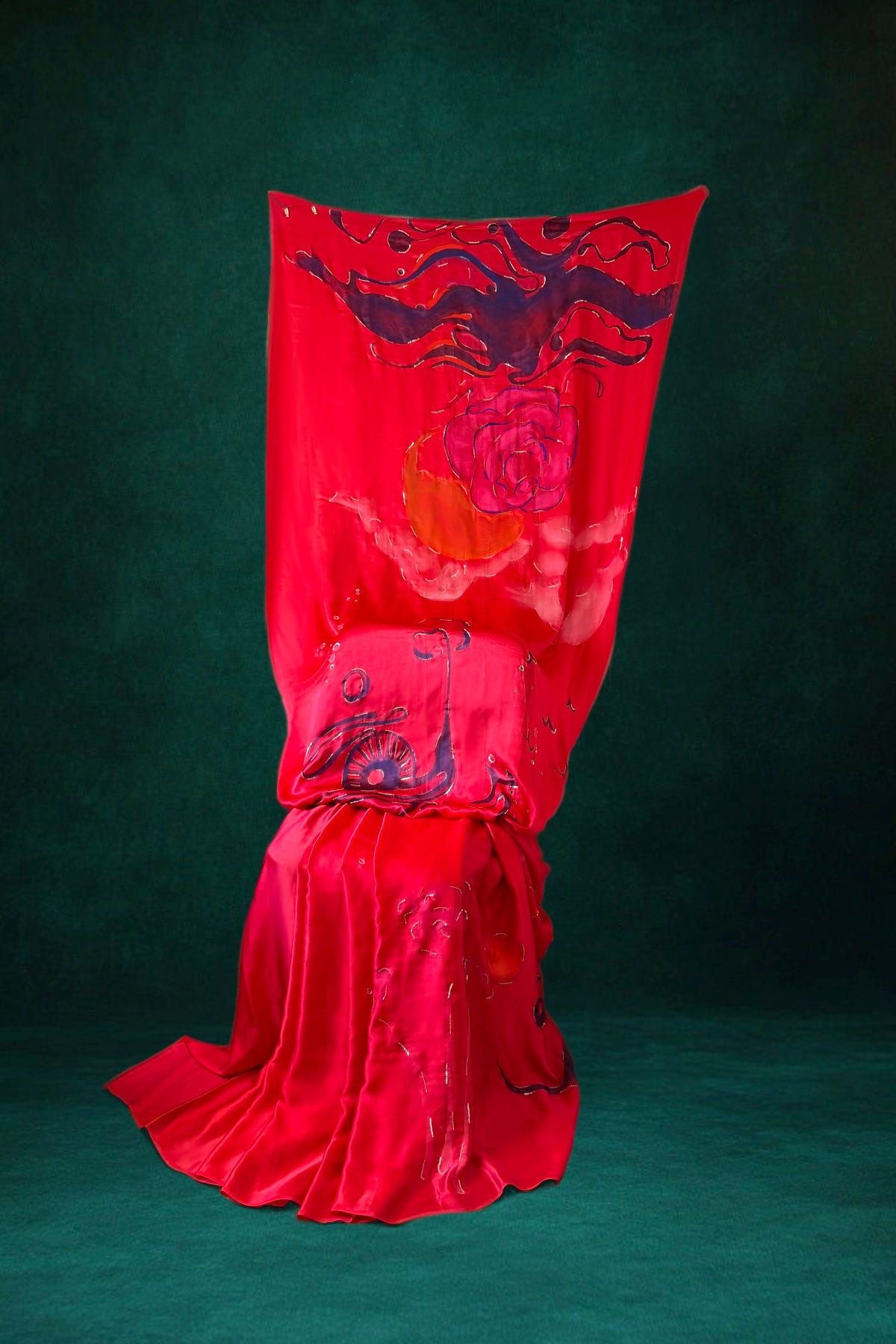And Then She Rose Saree - image 2