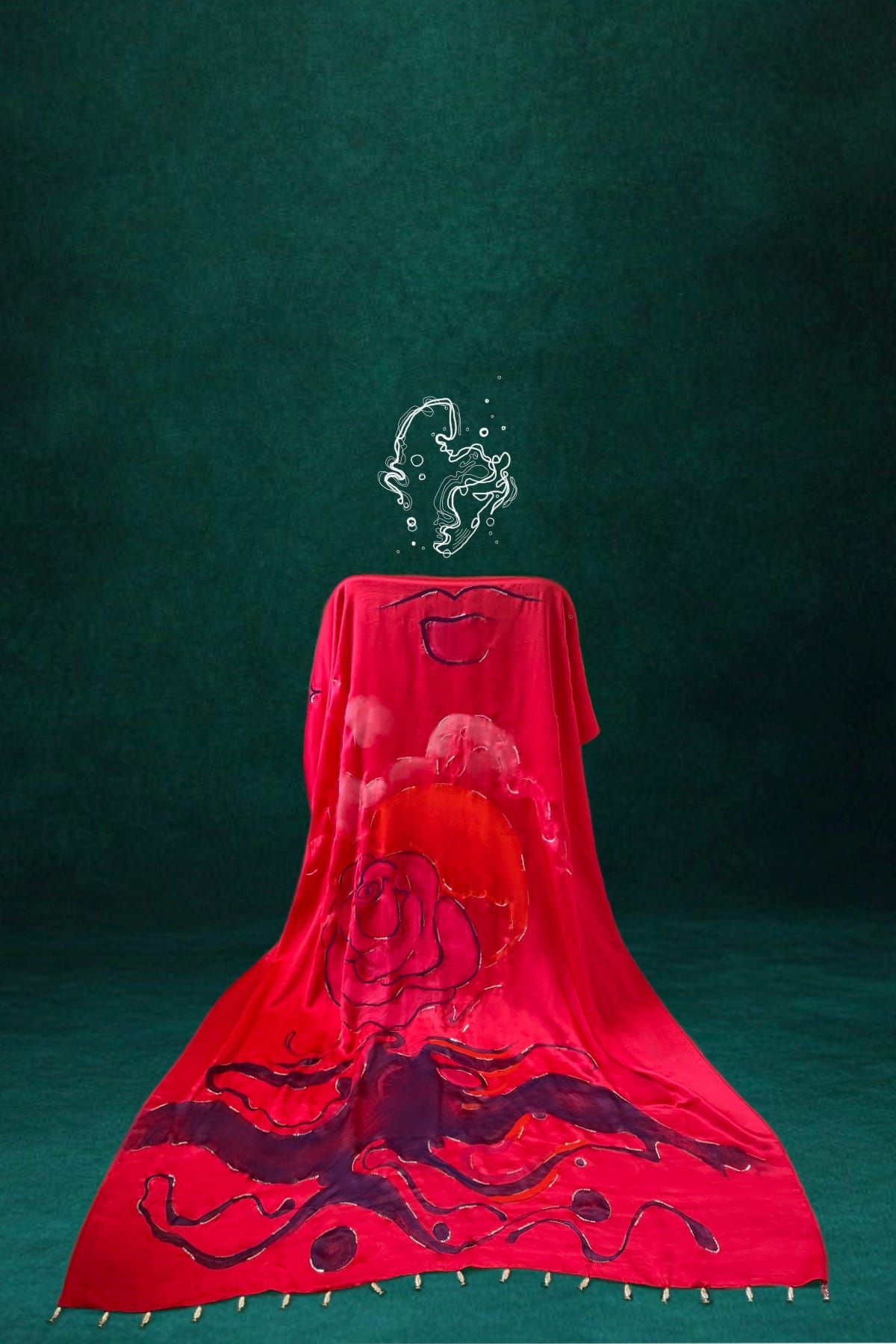 And Then She Rose Saree - image 3