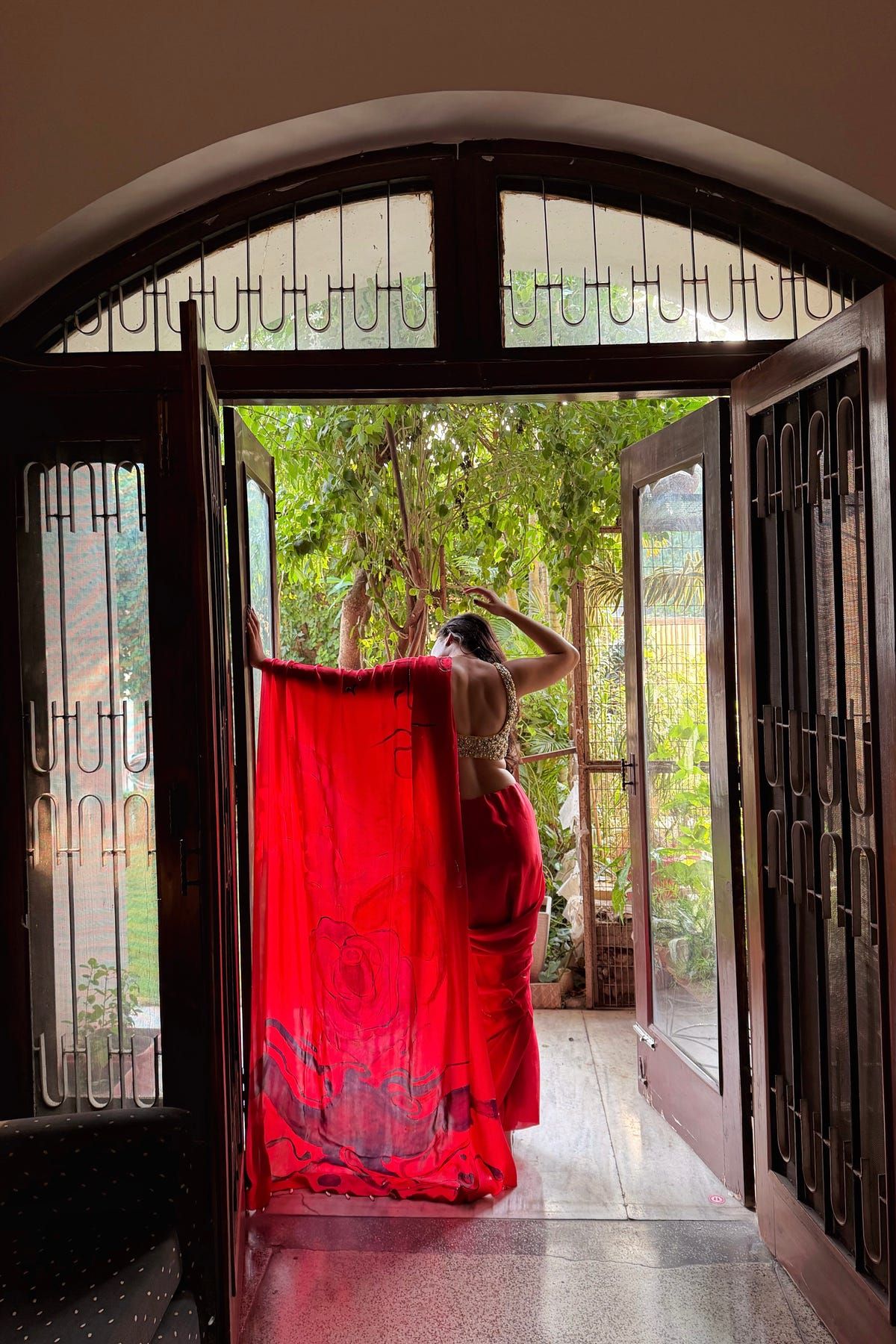 And Then She Rose Saree - image 4