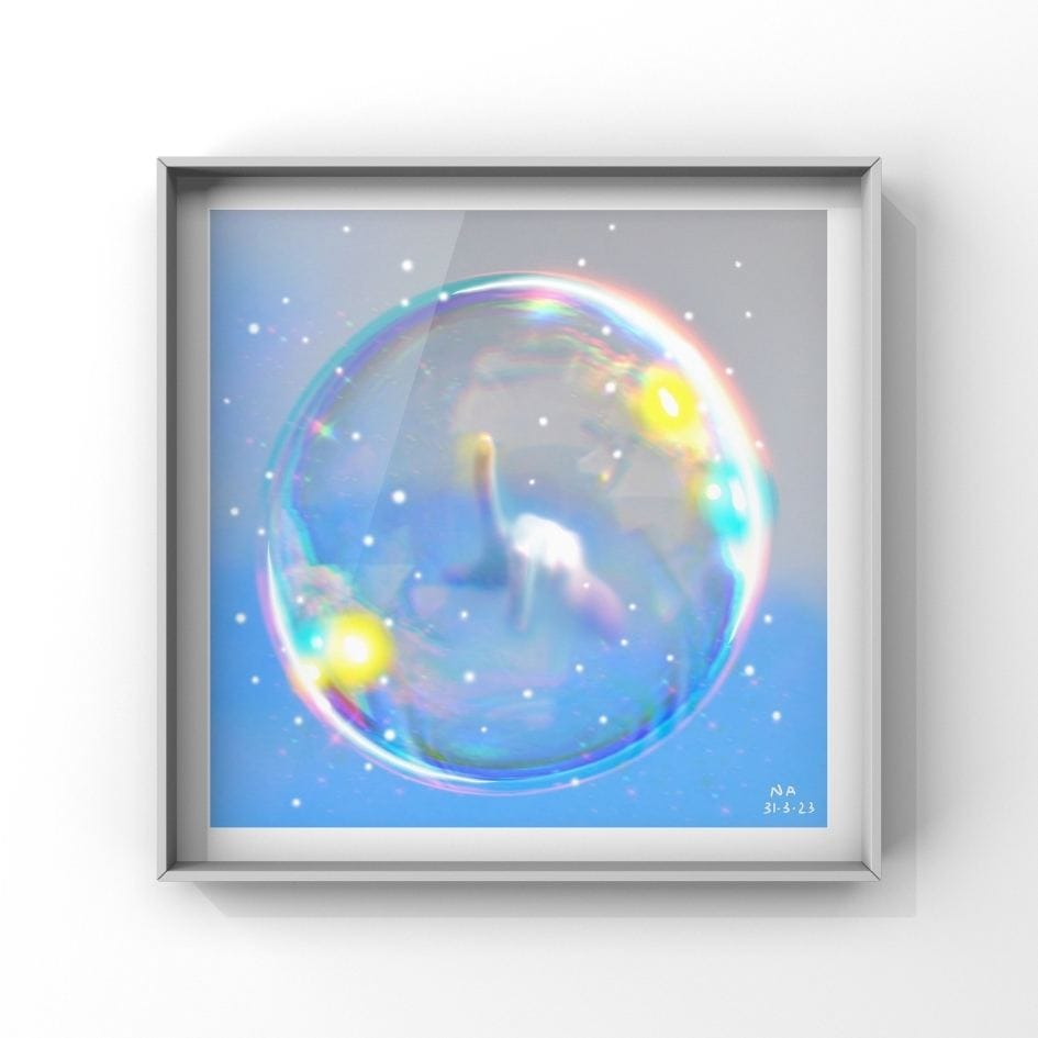 BUBBLE PRINT - image 1