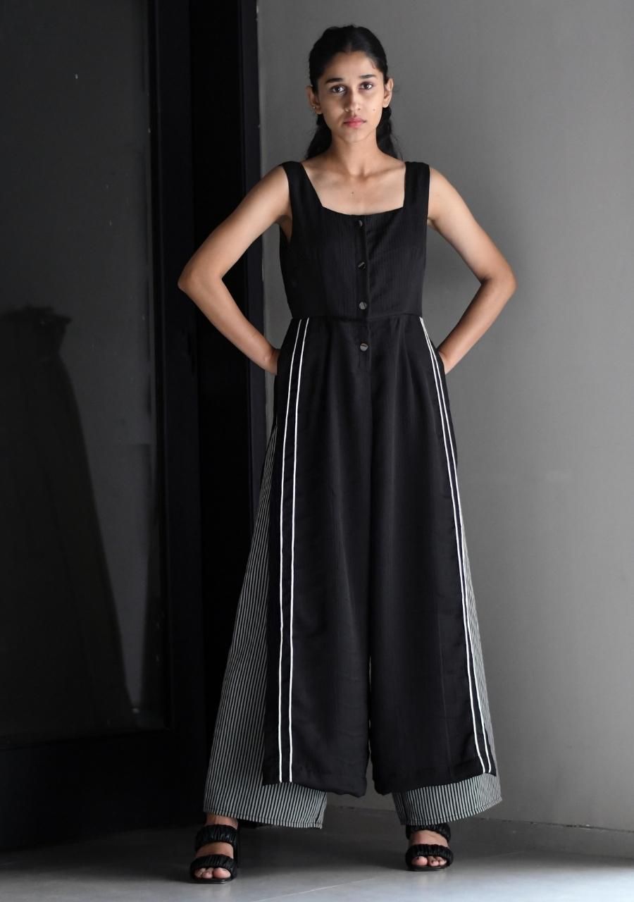 DOUBLE LAYERED JUMPSUIT - image 1