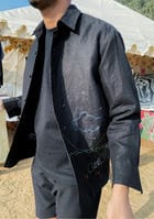 LANDSCAPE SHIRT - BLACK view 1