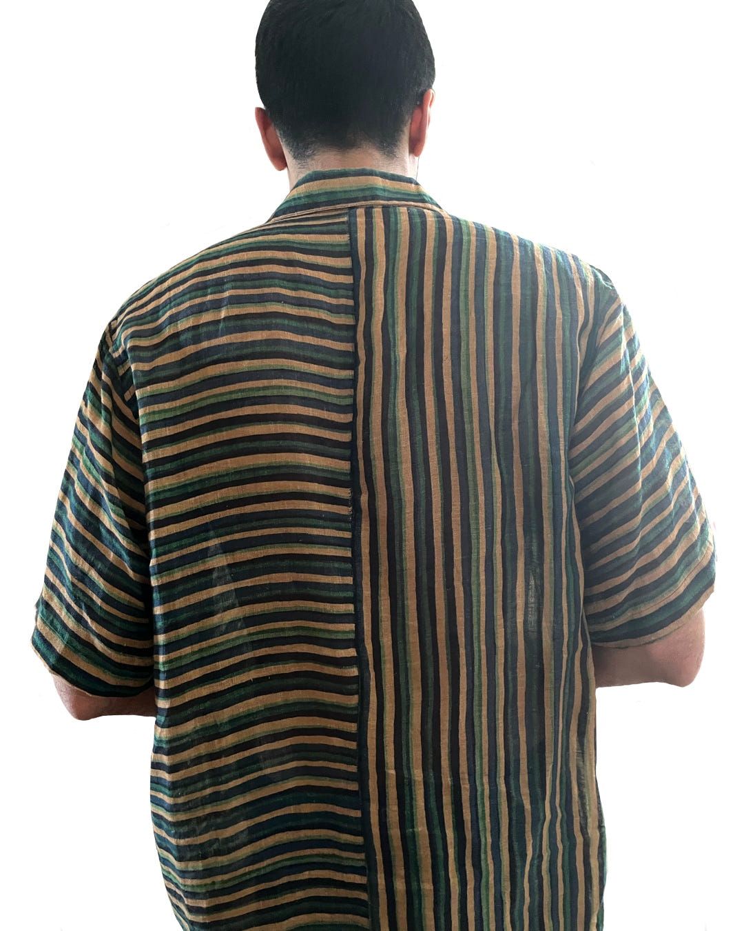 EARTHY STRIPED SHIRT - image 4