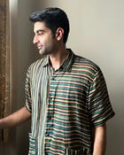 EARTHY STRIPED SHIRT view 5