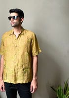 WATER COLOUR DOODLE FACES SHIRT view 2