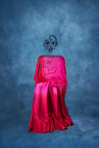 Noori Pink Saree view 1