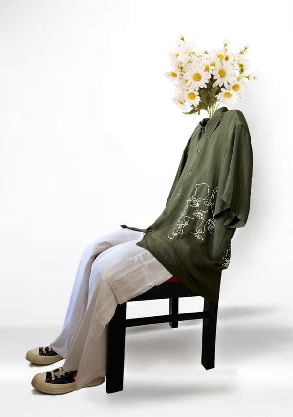 NA by Nitya — EXPRESSIONS SHIRT - OLIVE