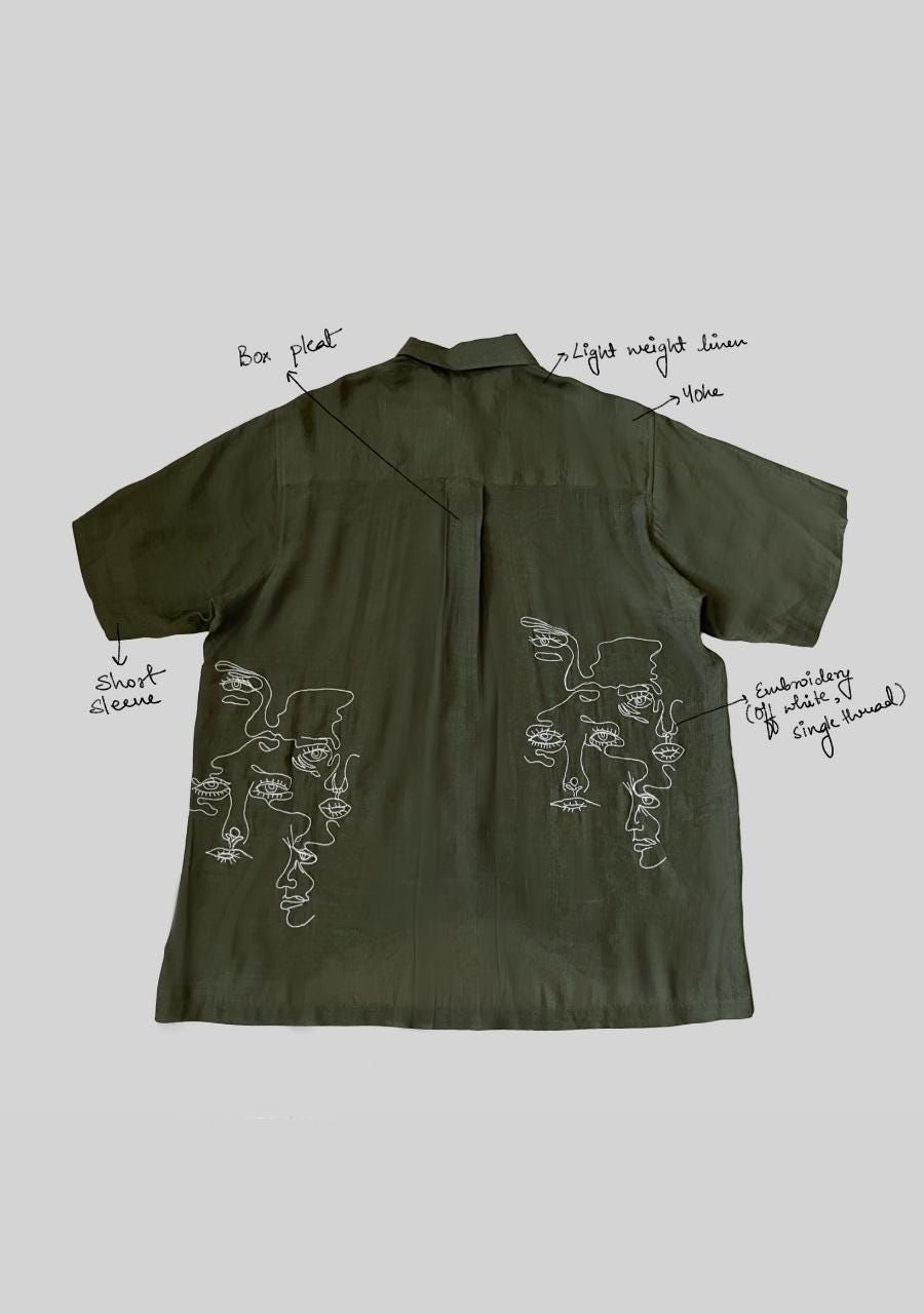 EXPRESSIONS SHIRT - OLIVE - image 3