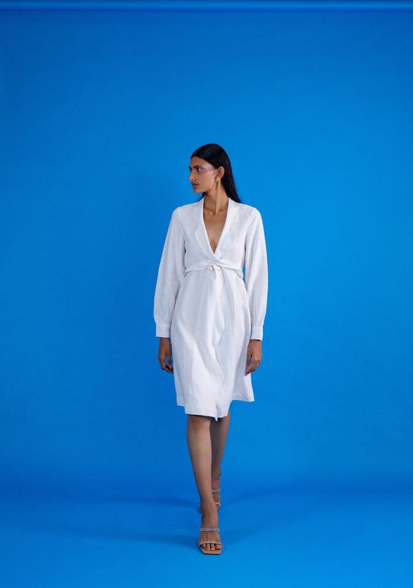 NA by Nitya — MICHELLE JACKET - WHITE