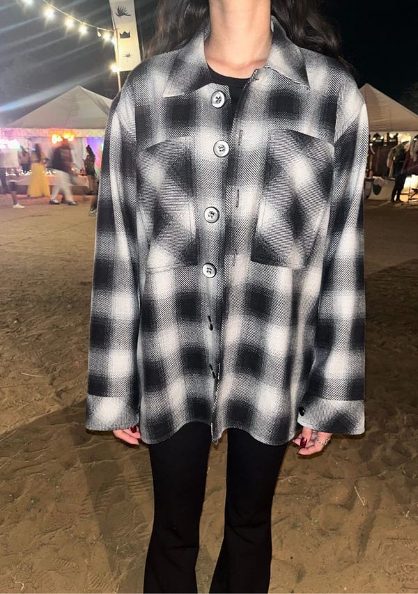 NA by Nitya — REVERSIBLE BLACK AND WHITE JACKET