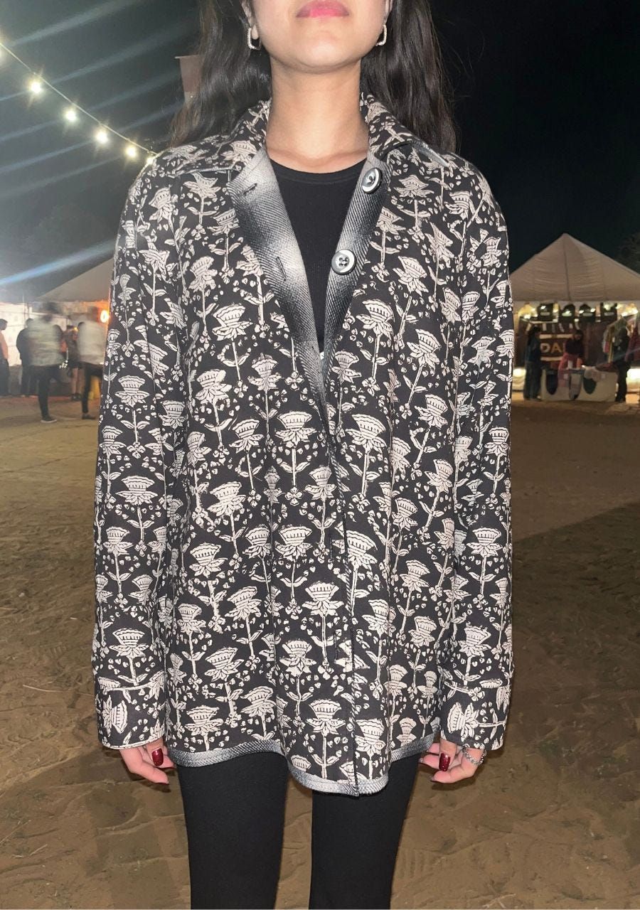 REVERSIBLE BLACK AND WHITE JACKET - image 2