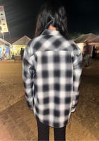 REVERSIBLE BLACK AND WHITE JACKET view 3