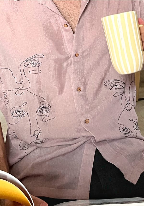 EXPRESSIONS SHIRT - BEIGE - image 3