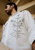 SYMMETRICAL FLOWER SHIRT view 3