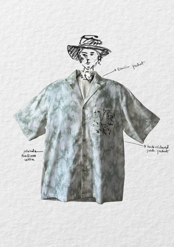 NA by Nitya — WATER COLOUR SHIRT
