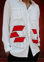 HOUSES SHIRT - WHITE view 2