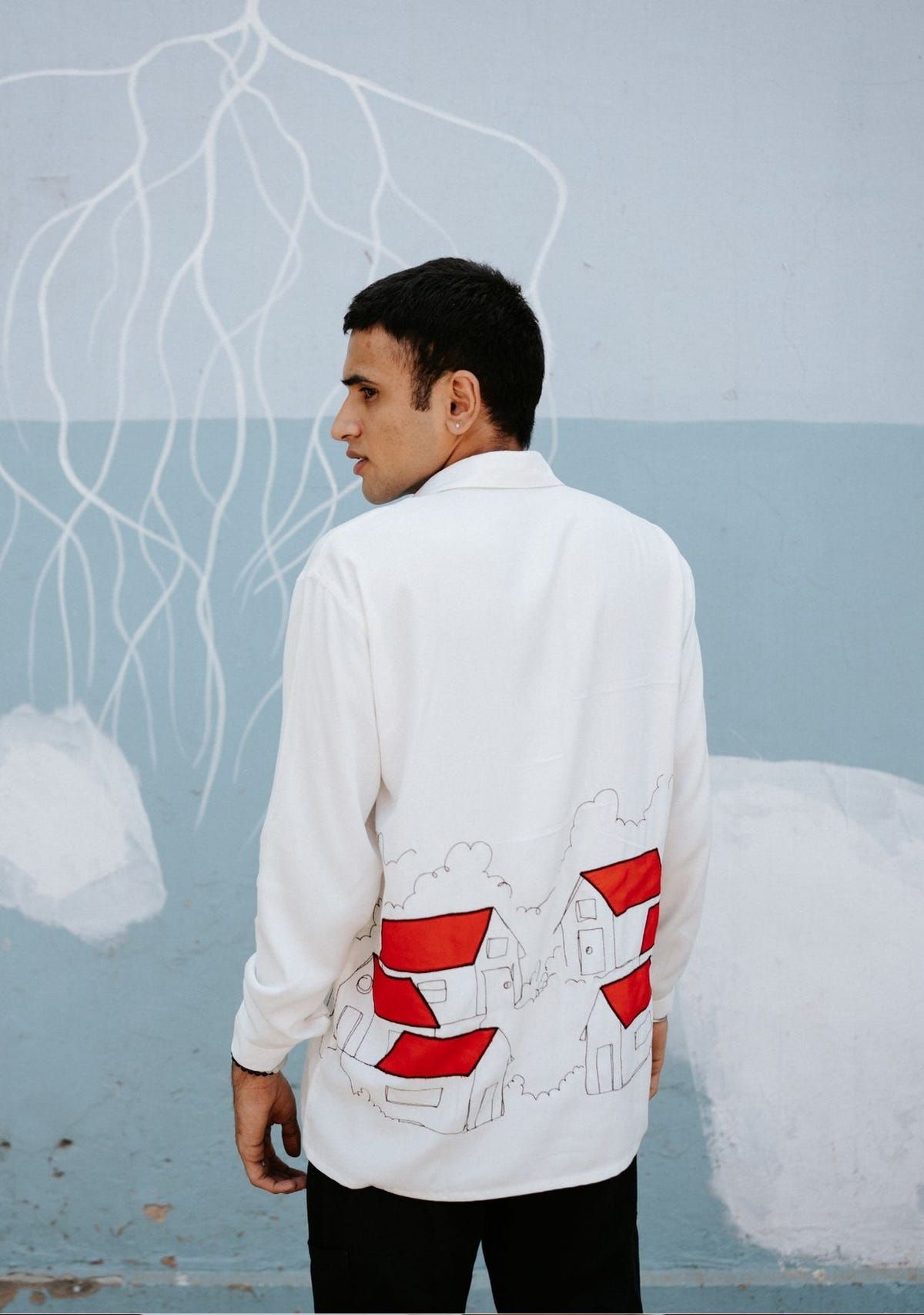 HOUSES SHIRT - WHITE - image 4