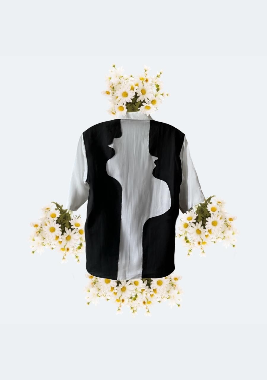 DIALOGUE SHIRT - WHITE - image 2