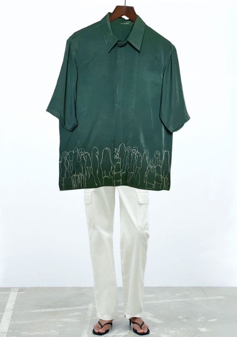 GIRLS SHIRT - RAINFOREST - image 2