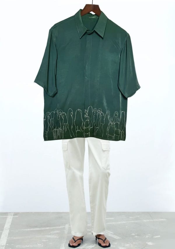 NA by Nitya — GIRLS SHIRT - RAINFOREST