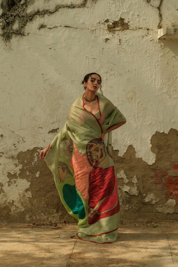 NA by Nitya — Girls Saree