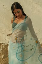 Sunset Saree view 1