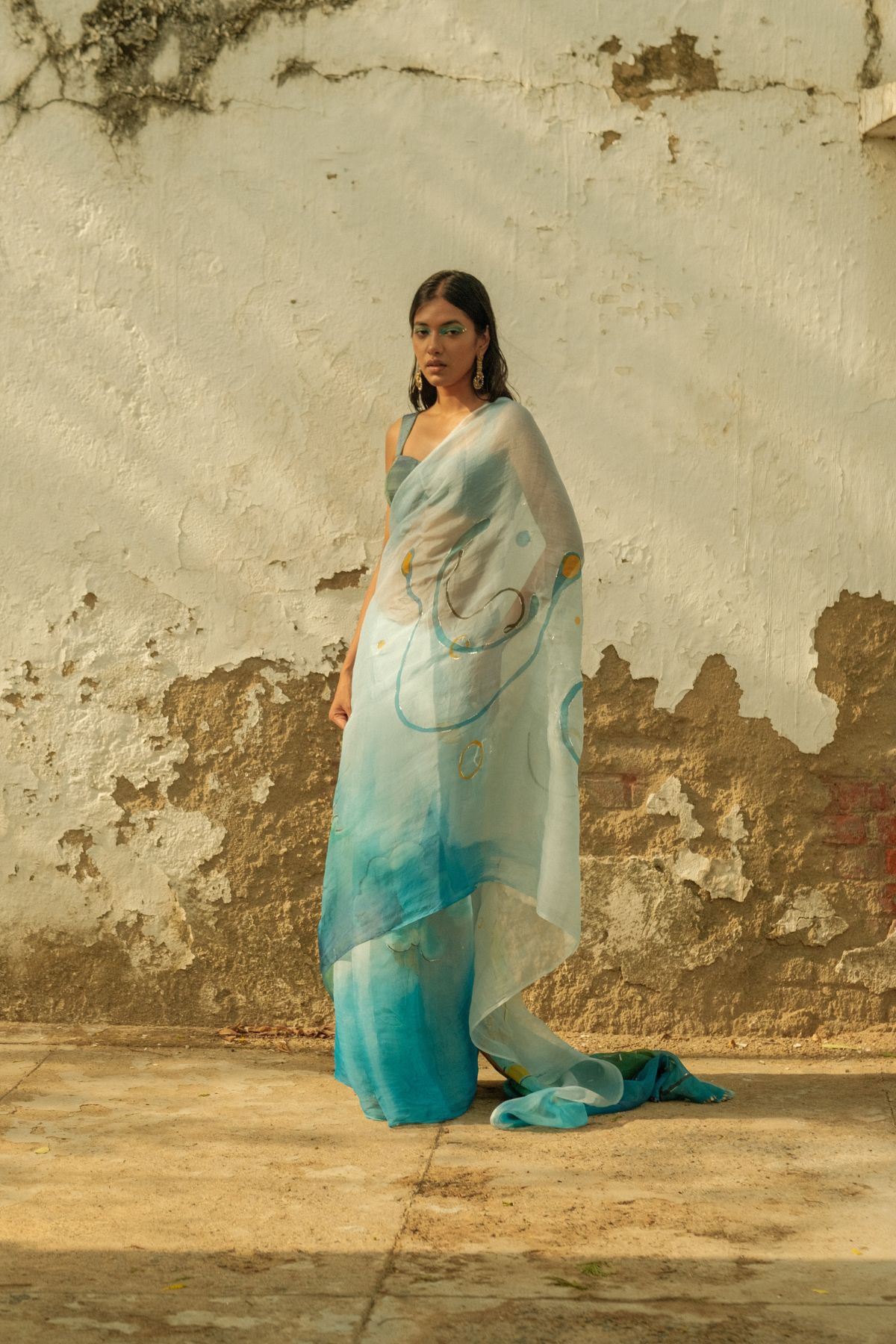 Sunset Saree - image 3