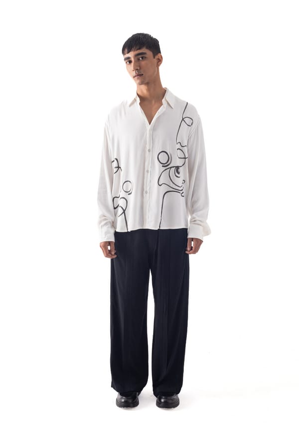 NA by Nitya — CIRCULAR YOKE SHIRT AND TROUSERS