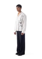 CIRCULAR YOKE SHIRT AND TROUSERS view 2