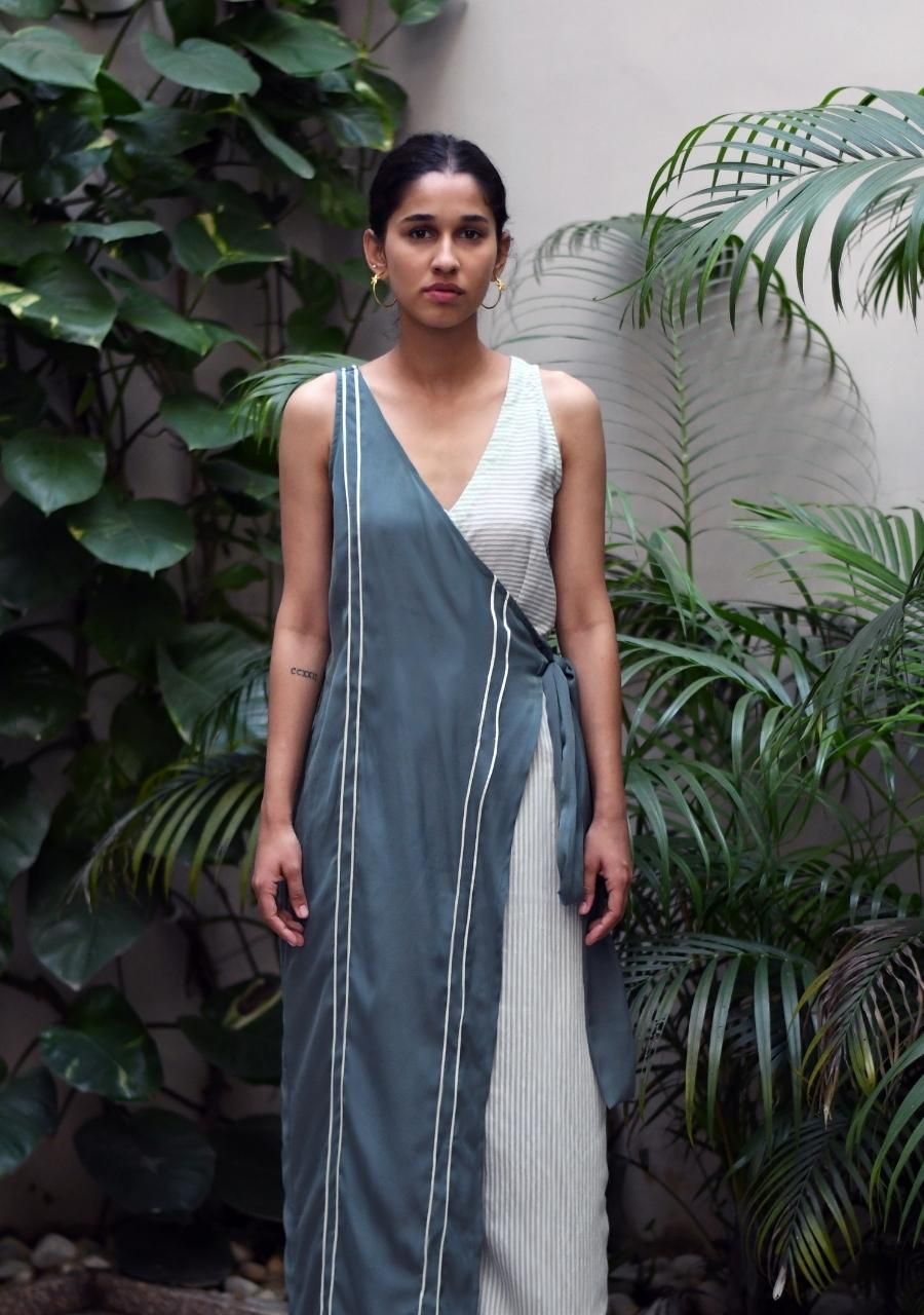 WRAP AROUND JUMPSUIT - image 1