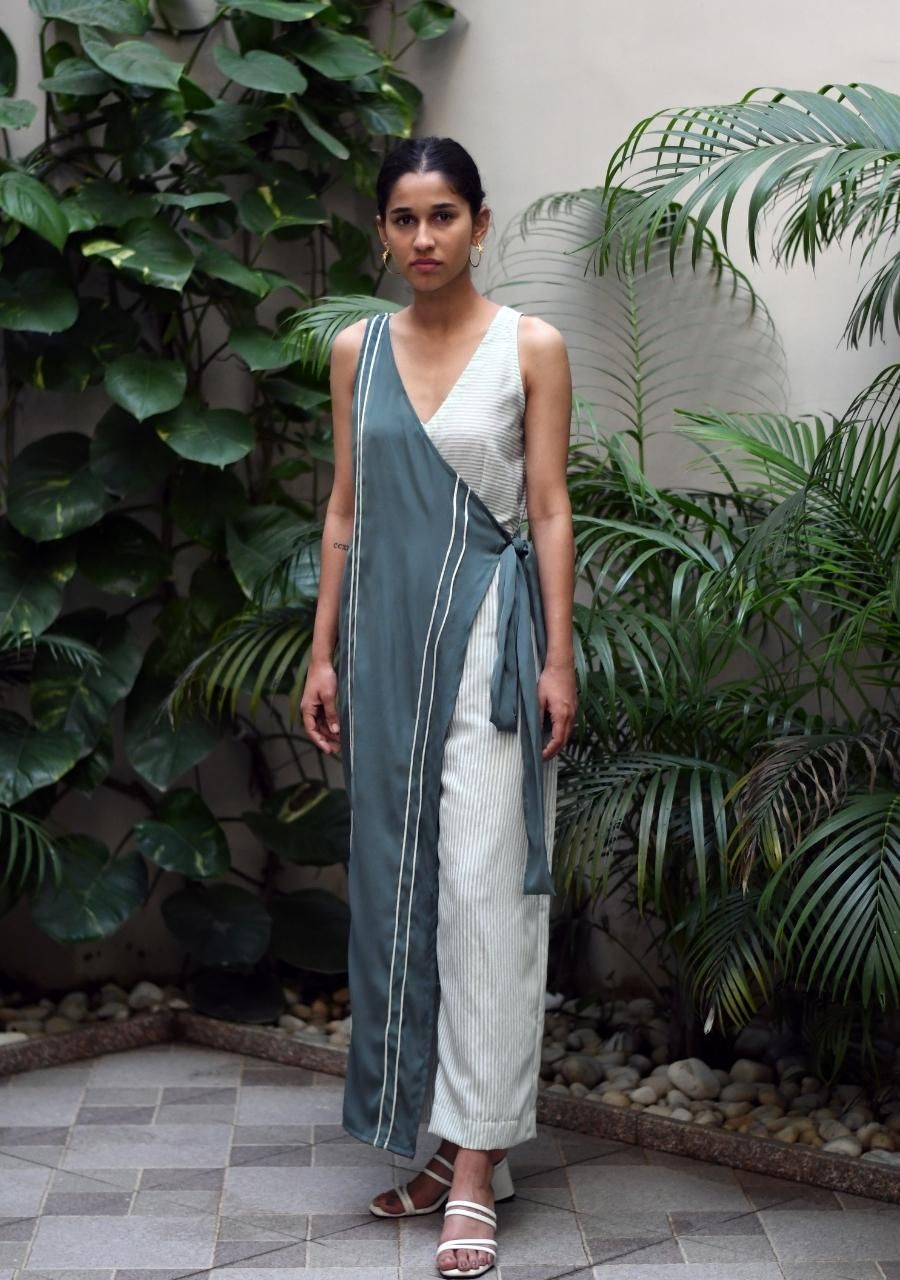 WRAP AROUND JUMPSUIT - image 3