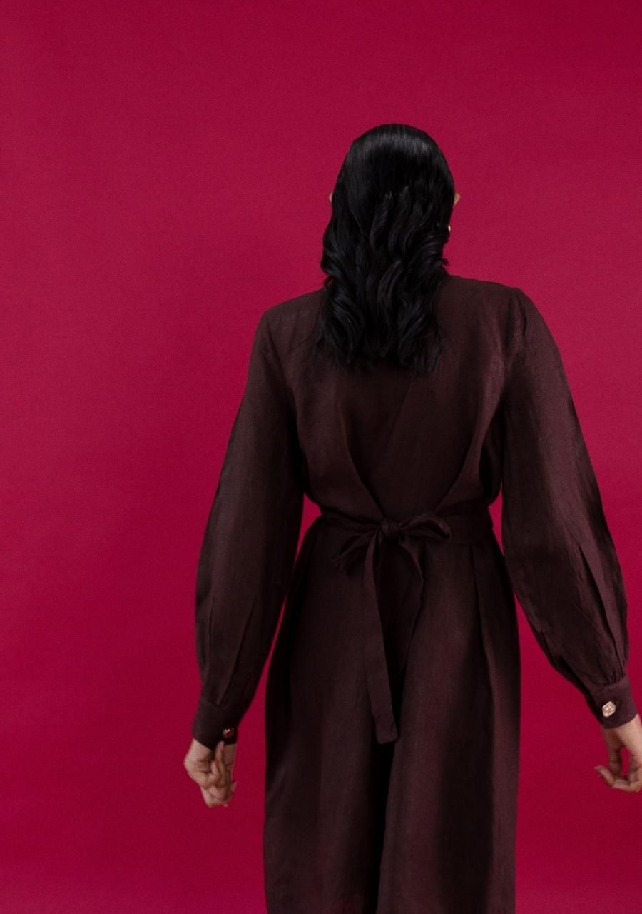 MICHELLE JACKET - CHOCOLATE - image 4