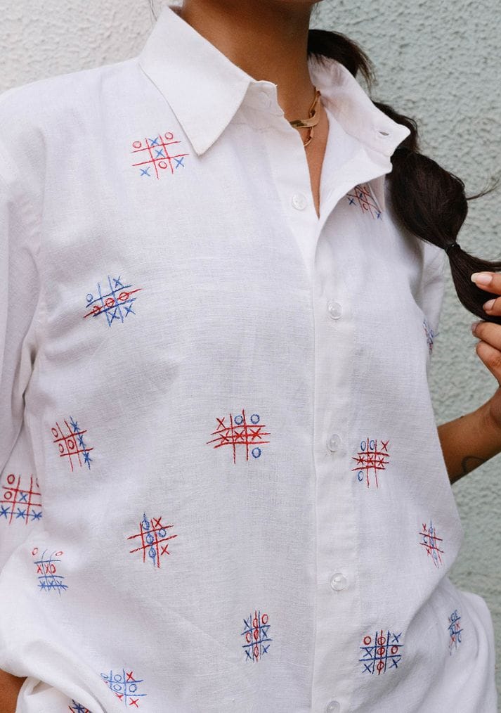 KNOTS AND CROSSES SHIRT - image 2