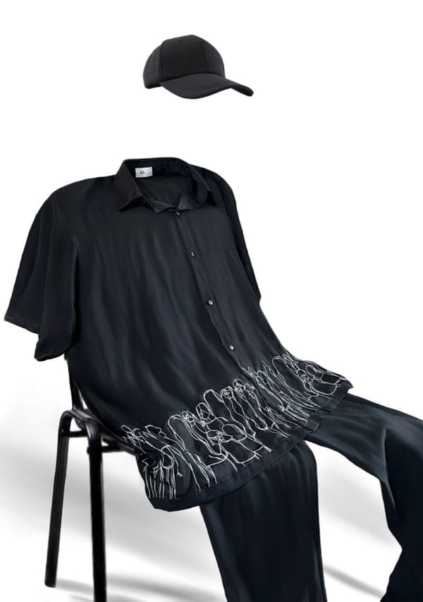 NA by Nitya — GIRLS SHIRT - BLACK