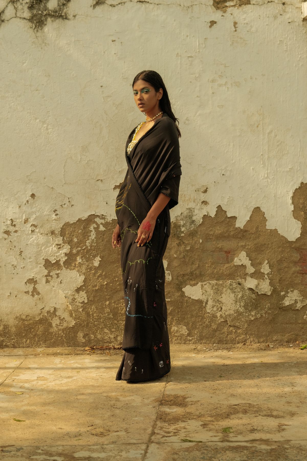 Midnight Sun Saree - image 2