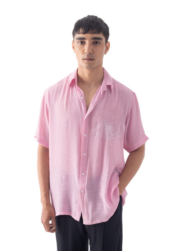 NA by Nitya — FLOWER BEE SHIRT - PINK