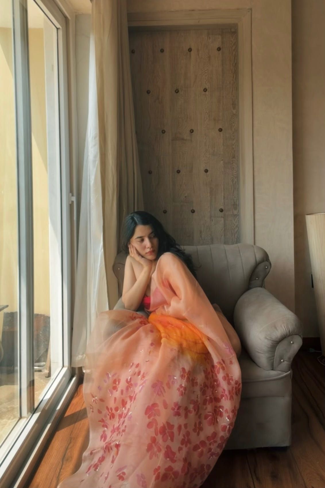 Cherry Blossom Saree - image 4