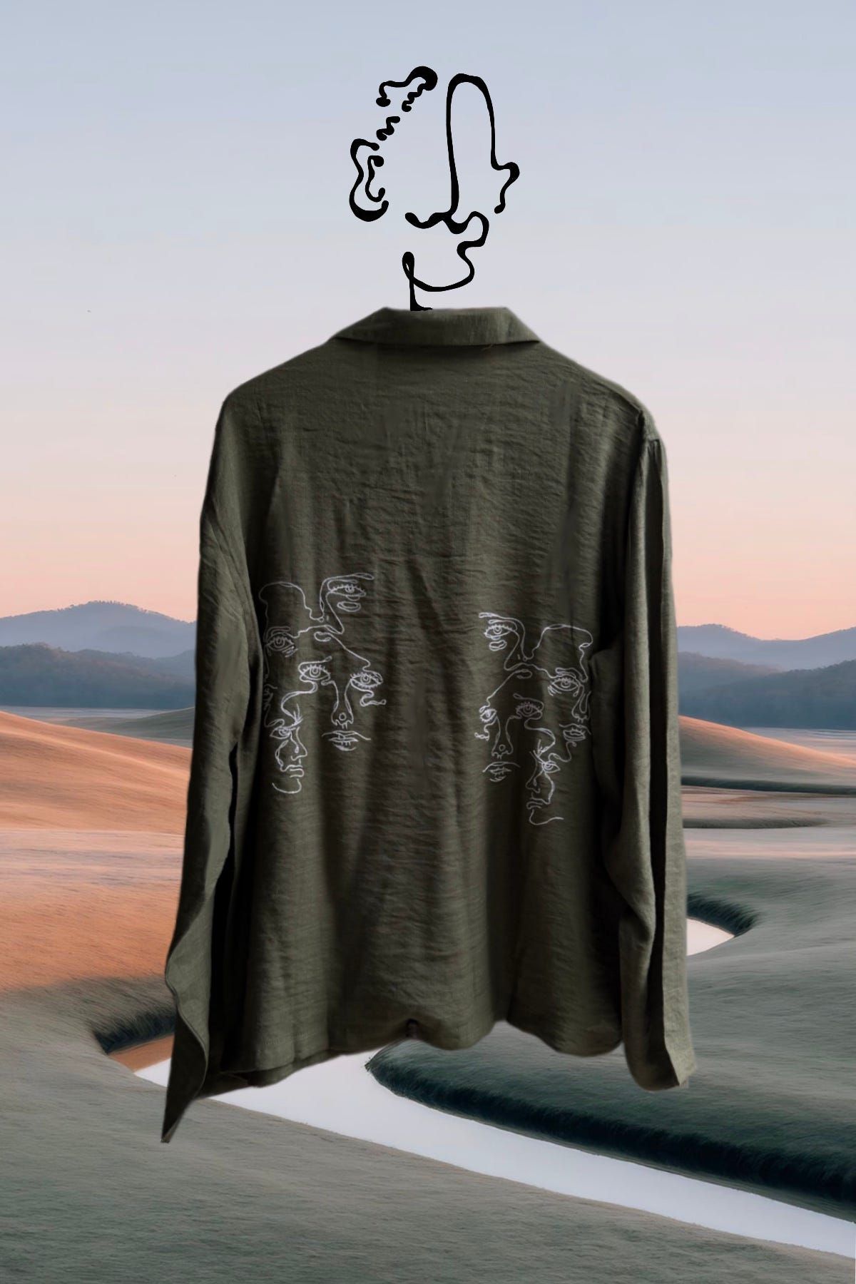 Expressions Kurta Shirt - image 2
