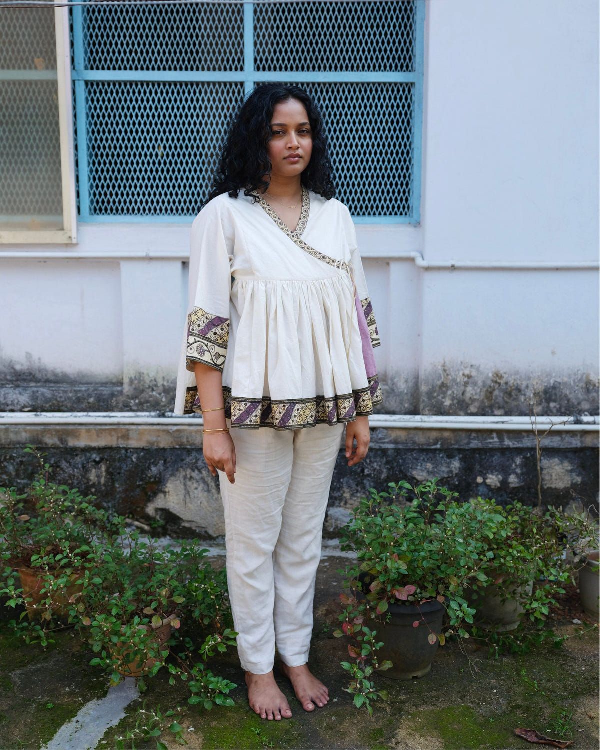 Lotus Veil Blouse - image 3