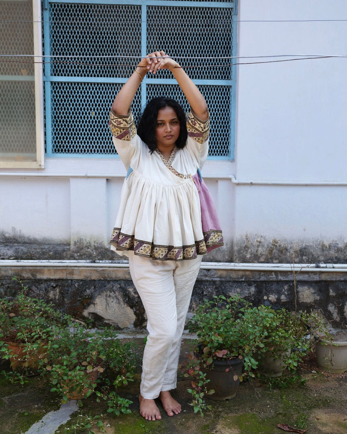Lotus Veil Blouse - image 4