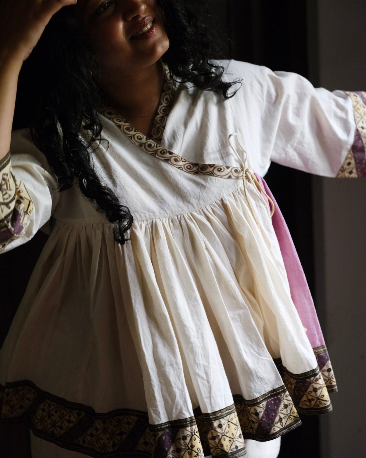 Lotus Veil Blouse - image 7