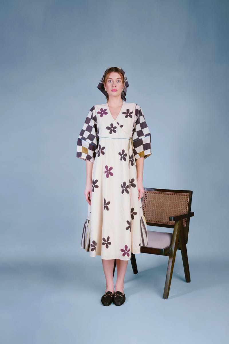 A Pause in the Story Dress