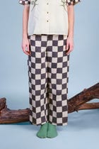In Grid Trousers view 1