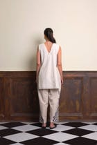 Scribbled in Threads Top view 3