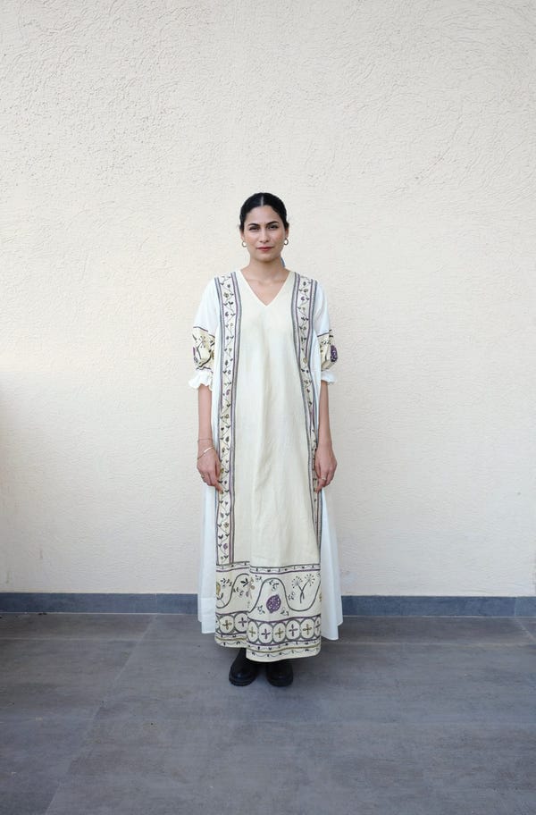 Nambi Kai — Beetles and Dragonfly Dress