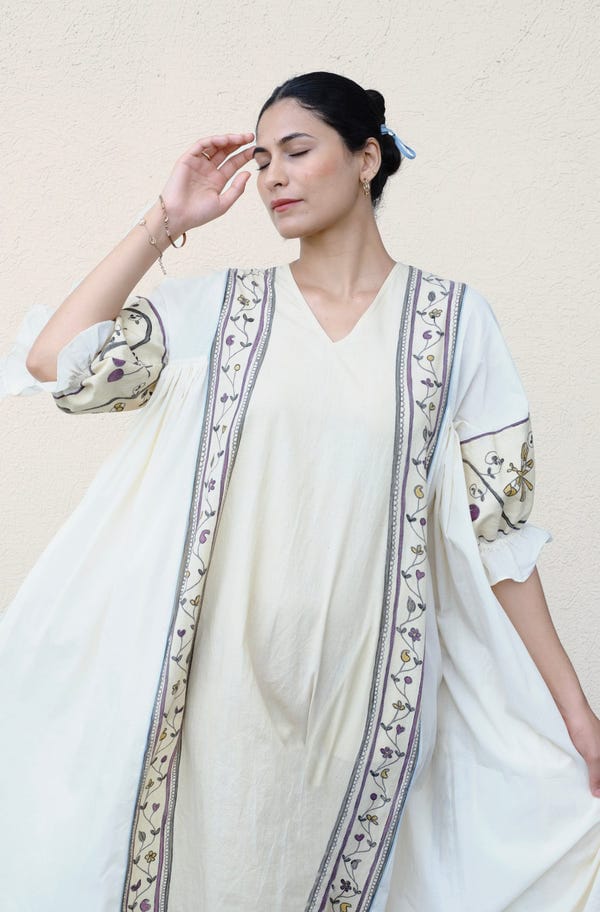 Nambi Kai — Beetles and Dragonfly Dress
