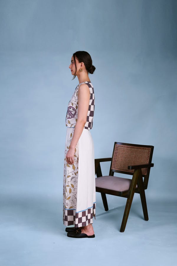 Nambi Kai — Petal Print Skirt