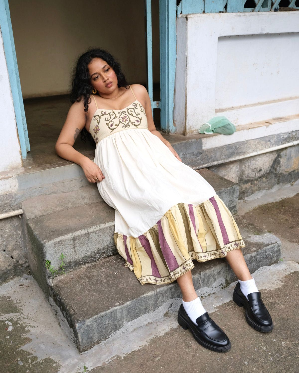 Woven Breeze Dress - image 5