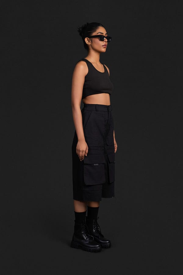 Noughtone — 3/4 Cargo Shorts