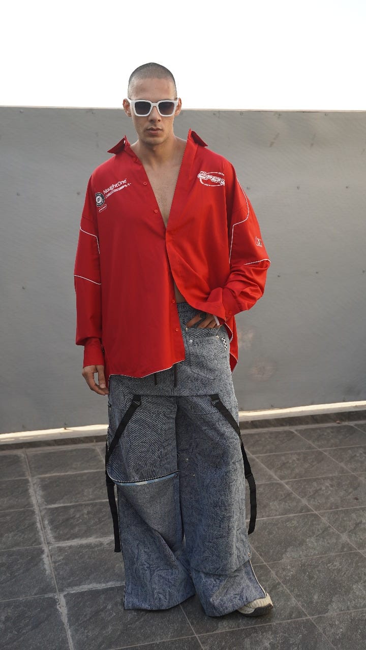 Oversized Racing Shirt - image 5